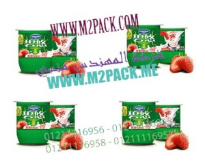 أغطية من الالمونيوم فويل لغلق وقفل اكواب زبادي الفواكه من شركة المهندس منسي