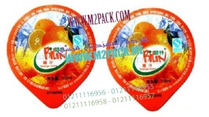 أغطيه ملونة لغلق وقفل أكواب تعبئة الزبادي المتاحة لدي شركة ام تو باك