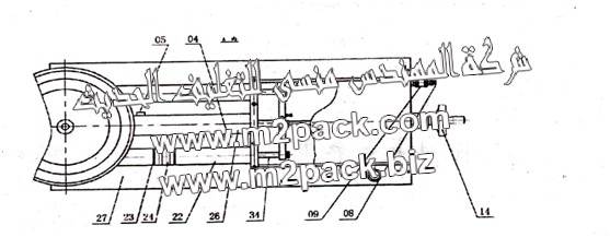 ماكينة تعبئة ارز و سكر و مكرونة و حبوب اوتوماتيك من شركة المهندس منسي