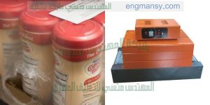 فرن شرينك ليبل لزجاجات العصير المهندس منسي لماكينات التعبئة و التغليف
