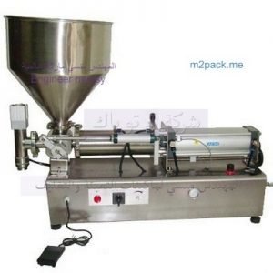 ماكينات تعبئة وتغليف سوائل وعصائر وايس ولولى وكاتشب وشامبو وكلور وزيت صابون سائل